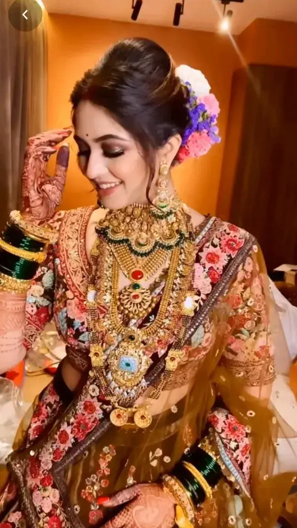 bridal outfit