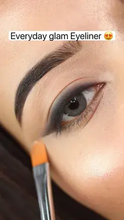 Everyday glam smokey Eyeliner 😍 @palletesandpaint on Instagram