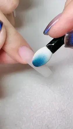 Video for chrome mirror powder nail art designs from our customer