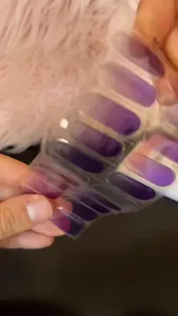 DIY nails wherever you are #asmrsounds #satisfying #nails #nailart