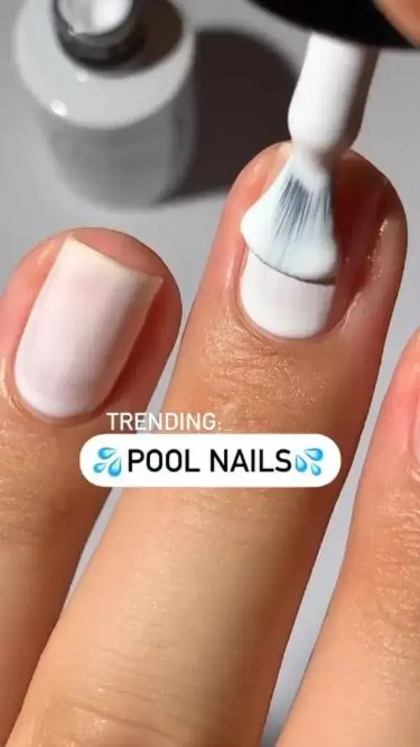 🏊‍♀️ Dive into summer with these pool-inspired nail designs! 💅💦