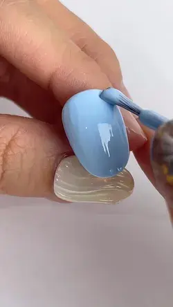 3D shell nail Art tutorial 2023🌊