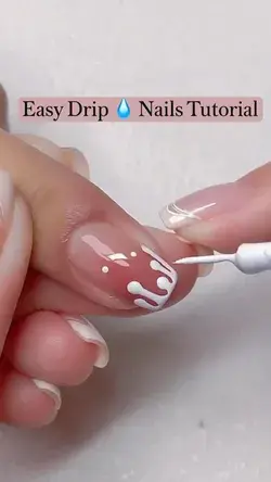 Easy Drip 💧 Nails Tutorial