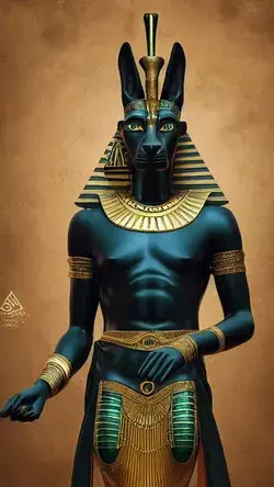 pharaoh Anubis god,