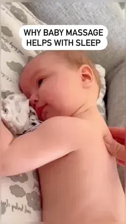 Baby massages are PERFECT for relaxing a GREAT SLEEP 🤩🔥 source: @getkahlmi  📹