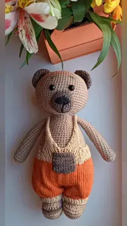 Handmade Soft Bear.