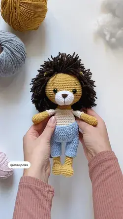 PDF Harry The Lion/Crochet Pattern by @misispolka