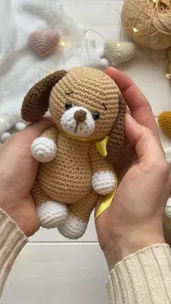 Amigurumi pattern little puppy | crochet pattern 