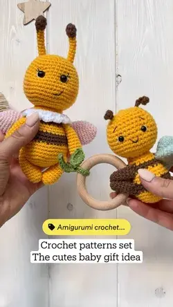 Crochet patterns set The cutes baby gift idea