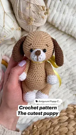 Crochet pattern The cutest puppy