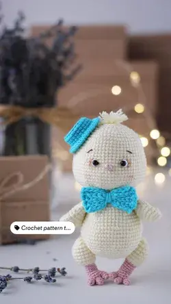 Crochet pattern toy Easter Chicks, amigurumi PDF pattern, cute chick, Crochet Chick PDF Tutorial