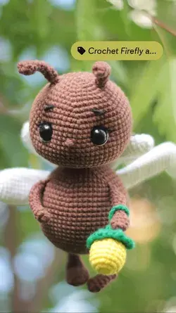 firefly crochet toy amigurumi pattern