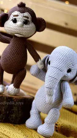 crochet animals pattern. amigurumi animals pattern. cute safari animals