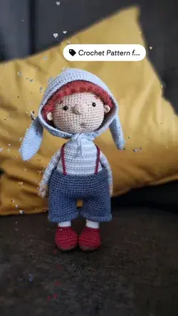 crochet pattern cute doll