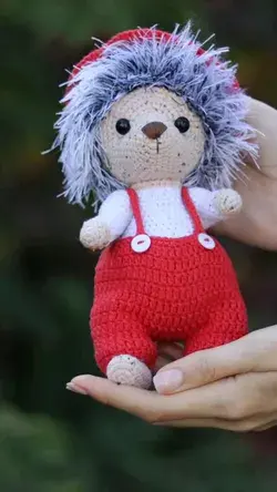 crochet animals pattern. cute hedgehog amigurumi pattern. diy stuffed animals. english pattern pdf
