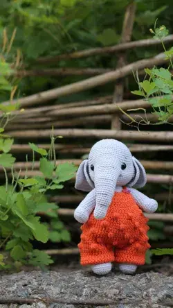 elephant crochet pattern pdf