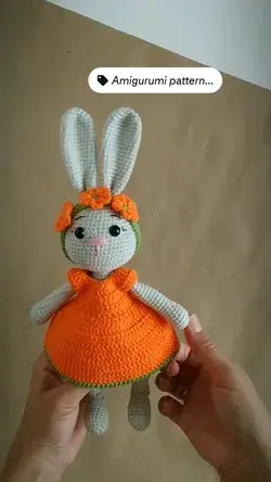 easter bunny pattern, amigurumi bunny crochet pattern