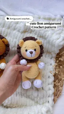 ^^ cute lion amigurumi Crochet pattern