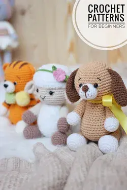 Amigurumi animals crochet pattern | PDF crochet patterns for beginners