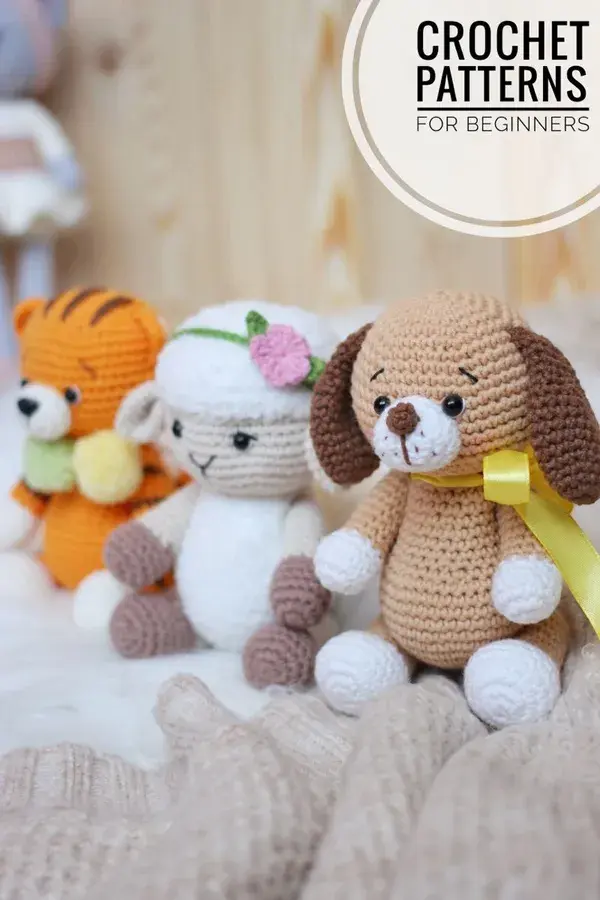 Amigurumi animals crochet pattern | PDF crochet patterns for beginners