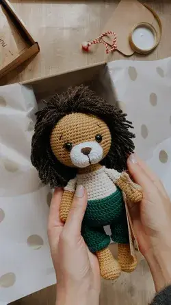 Harry The Lion/Crochet Pattern by @misispolka