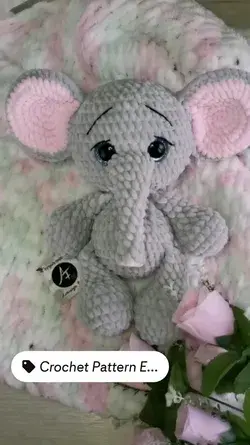 Crochet Pattern Elephant