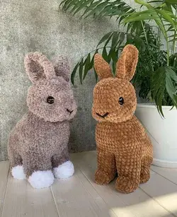 Rabbit Crochet Pattern on Etsy