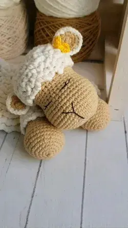 crochet Sheep lamb pattern sale 50%off on my Etsy shop