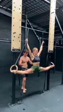 This is fitness couple goals.