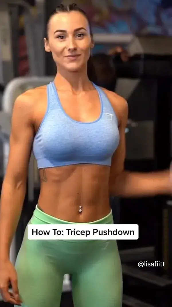 HOW TO: TRICEP PUSHDOWN