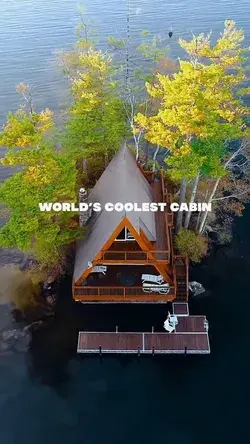 Ever dreamed of having your own island cabin getaway?