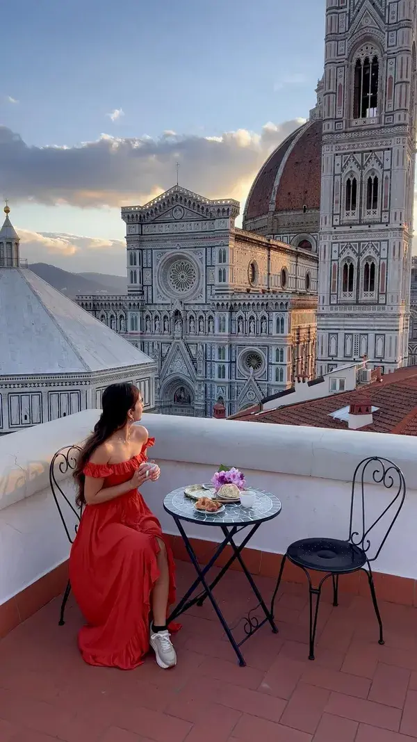 Most romantic hotel in Florence 🤍🇮🇹