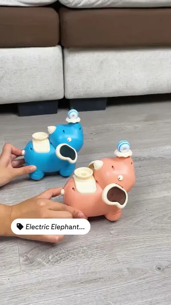 Electric Elephant Blowing Ball Toy✨-Ptoyly