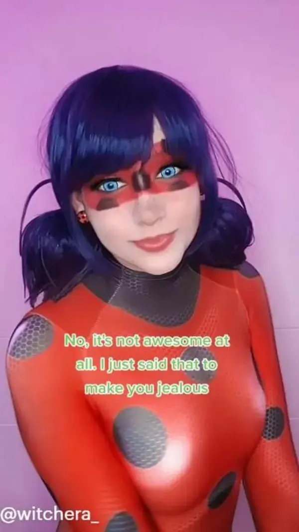 Cat Noir has a girlfriend ? (@witchera_ on YouTube, Instagram & Tiktok)