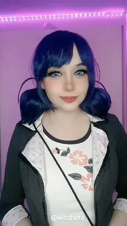 My name is Luka / Marinette cosplayer (@witchera_ on YT, TT and IG)