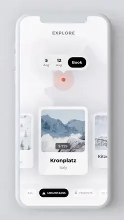 Travel App Design