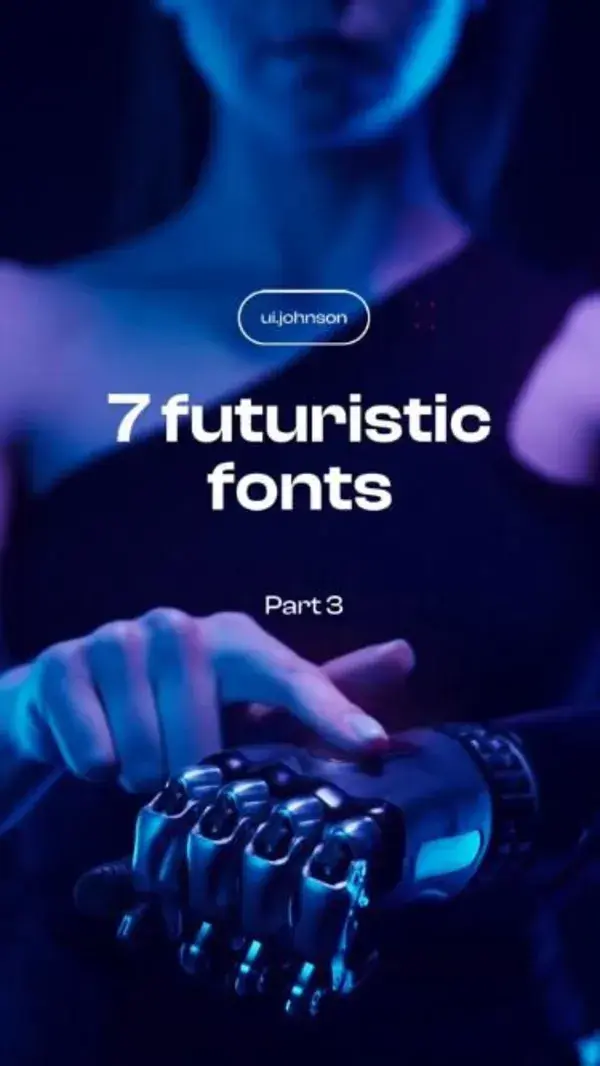 7 Futuristic Fonts for your next design project