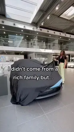 I didn’t come from a rich family but…