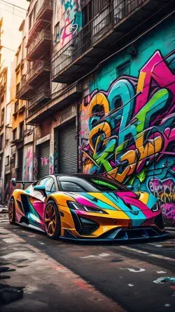 VIBRANT SPORTS CAR