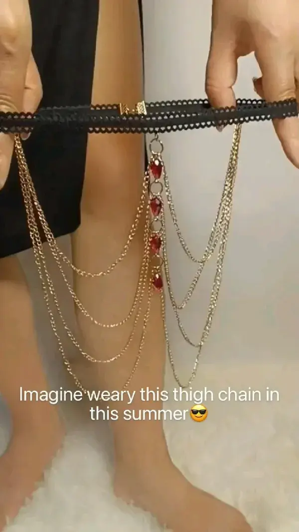 Thigh Chains / Leg Chains #thighchains