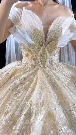 Ostty luxury wedding dresses new design in 2022