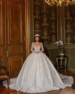 Princess inspired wedding dress