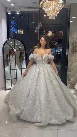 Bling Wedding Ball Gown For Bride !!