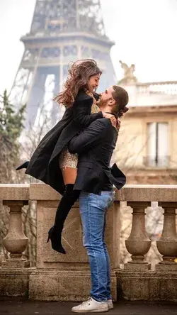 Uttaran actress Sreejita De gets engaged to beau Michael in front of Eiffel Tower, Paris.. ❤️