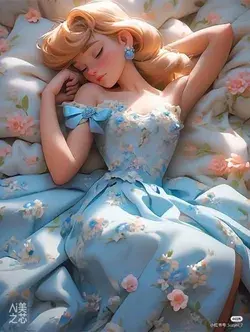 #sleeping beauty #animation #woman #sleeping #fantasyart