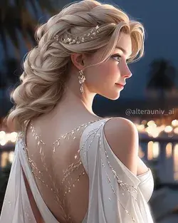 Beautiful bride art