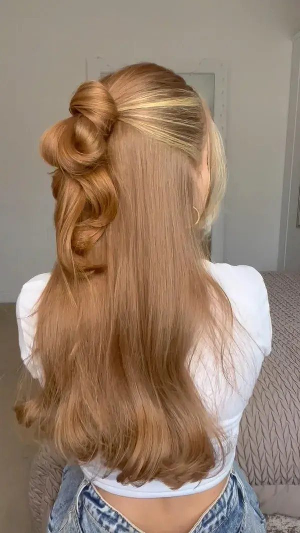 Easy hairstyle ✨