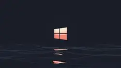Aesthetic Windows Logo Wallpaper