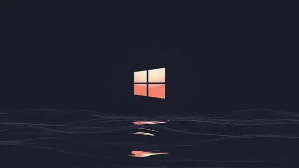 Aesthetic Windows Logo Wallpaper