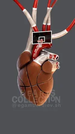 Basket Ball Heart